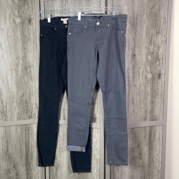 New! F21 Denim skinny jean bundle women's 26 - Picture 1 of 16